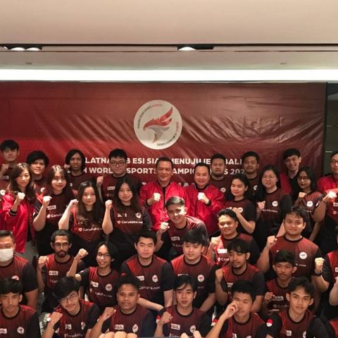 PBESI Resmi Lepas Atlet Indonesia yang akan Tanding di IESF 2022 Bali